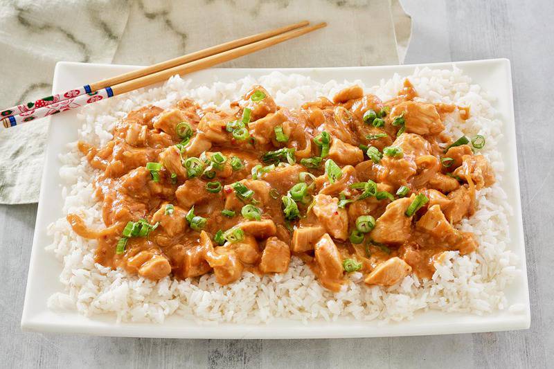 The Best Thai Peanut Chicken: Inspired by Satay, Rich & Creamy